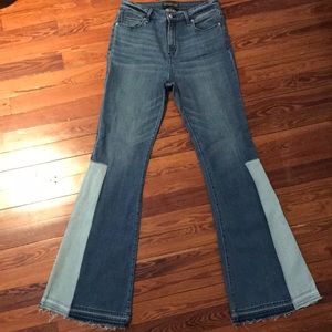 Abercrombie Stretch High Waisted Flare Jeans
